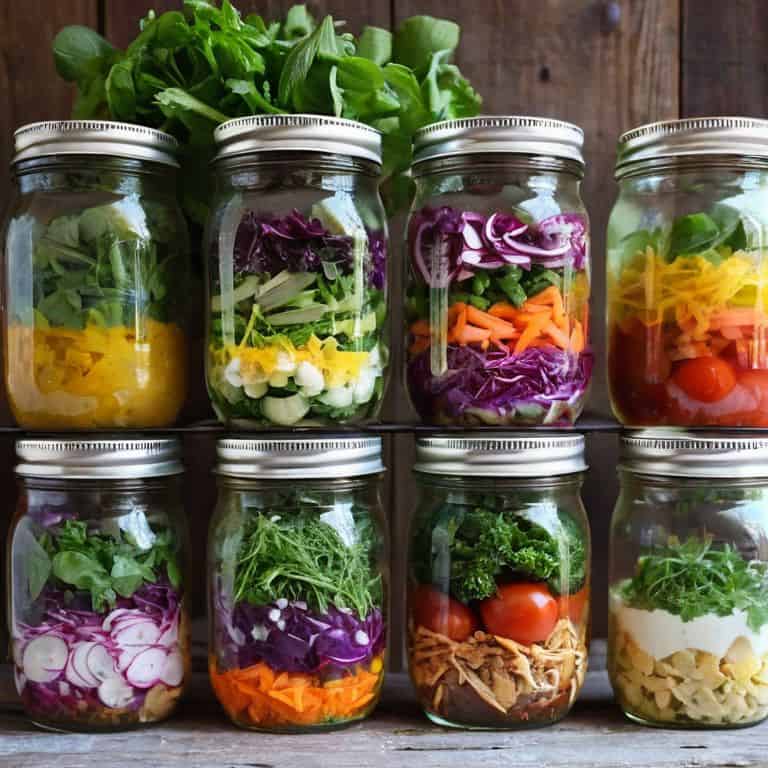 Never Eat a Soggy Salad Again: Master Mason Jar Layering