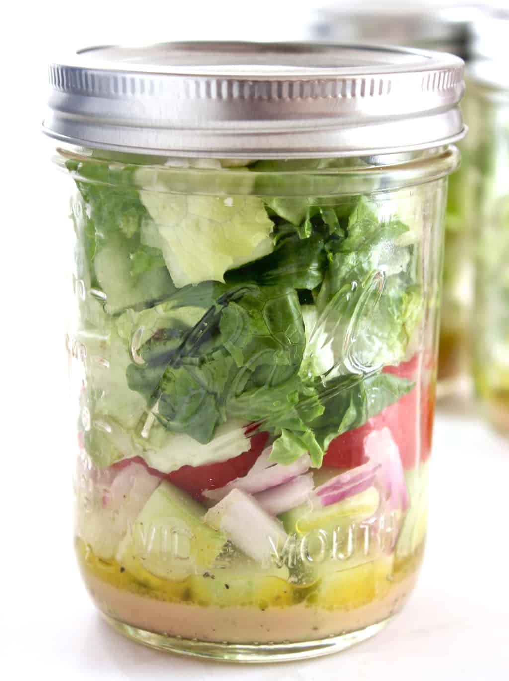Why Mason Jar Salads Are Your Week's Best Meal Prep Hack